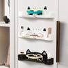 Wall-Mounted Black & White Cartoon Glasses Holder
