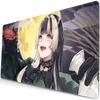 Gamer Large Mouse Pad Kawii Virtual Idol Rubber Mouse Mat Anime Girls J_Juufuutei R_Raden HD Mousepad Non-Slip Keyboard Pad