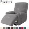 1/2/3 Seater Jacquard Recliner Sofa Cover Stretch Solid Color Armchair Covers Living Room Lazy Boy Couch Slipcovers funda sofa