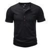 Heren Brits Stijl Korte Mouw T-shirt Mode Slim Fit Casual Heren Basis Onderhemd