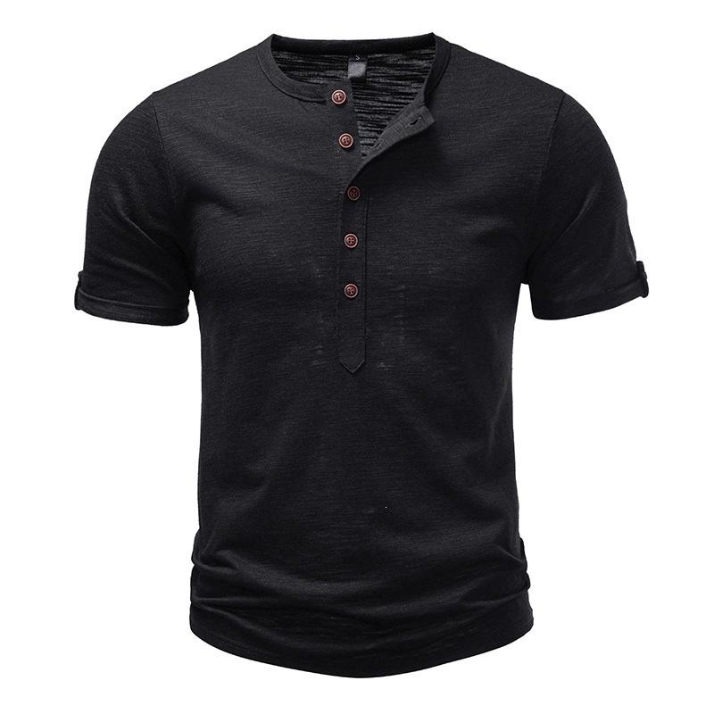 Heren Brits Stijl Korte Mouw T-shirt Mode Slim Fit Casual Heren Basis Onderhemd