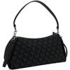 Calvin Klein Commuter Letter Jacquard Armpit Bag Pillow Bag Fabric Shoulder Bag Medium Size Women's Space Black UB1-space Black