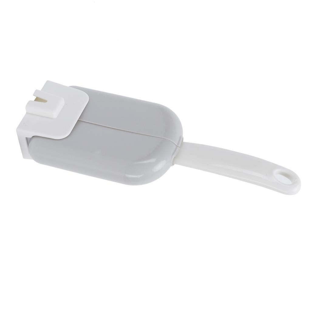 Meal Spoon with Storage Box Dust Proof PP Rice Scoop Tableware Kitchen Accessory(Gray )