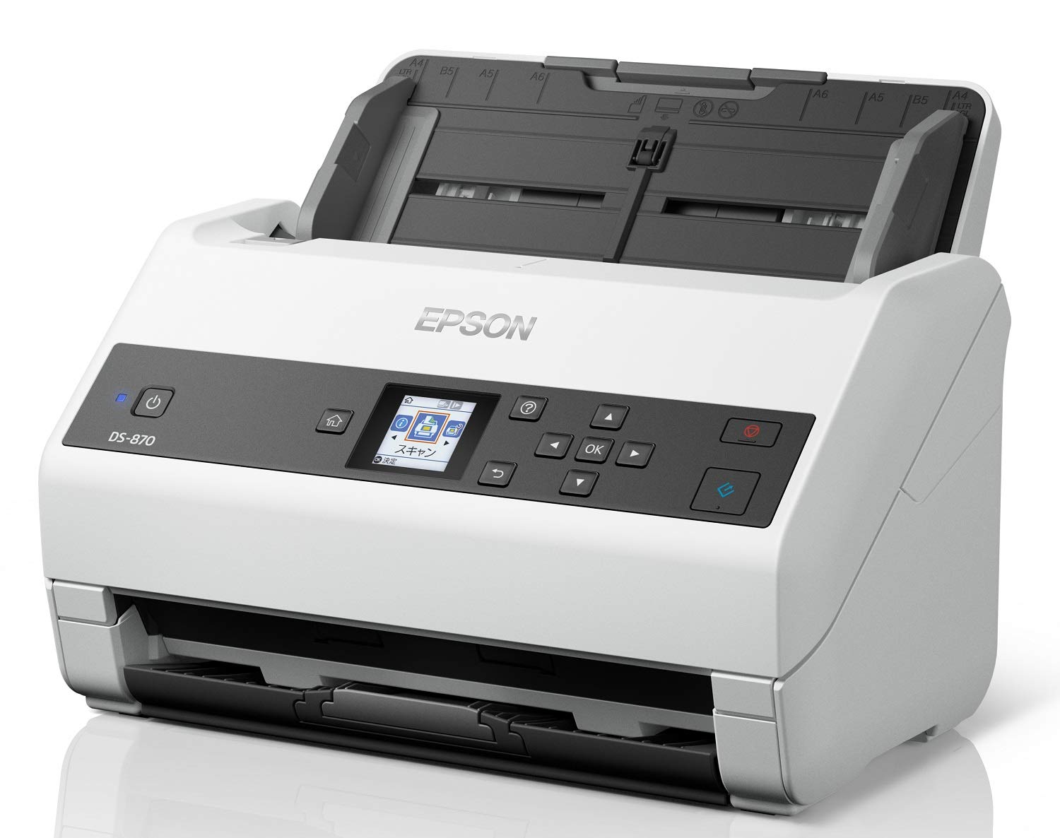 

Epson Scanner DS-870 (Sheet feed/A4 duplex/USB compatible)