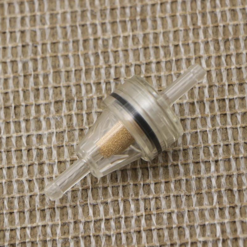 6Mm Small Plastic Universal Motorcycle Gas Petrol Fuel Oil Filter 1/4" Inline Clear Gas Mini Filte Replacement