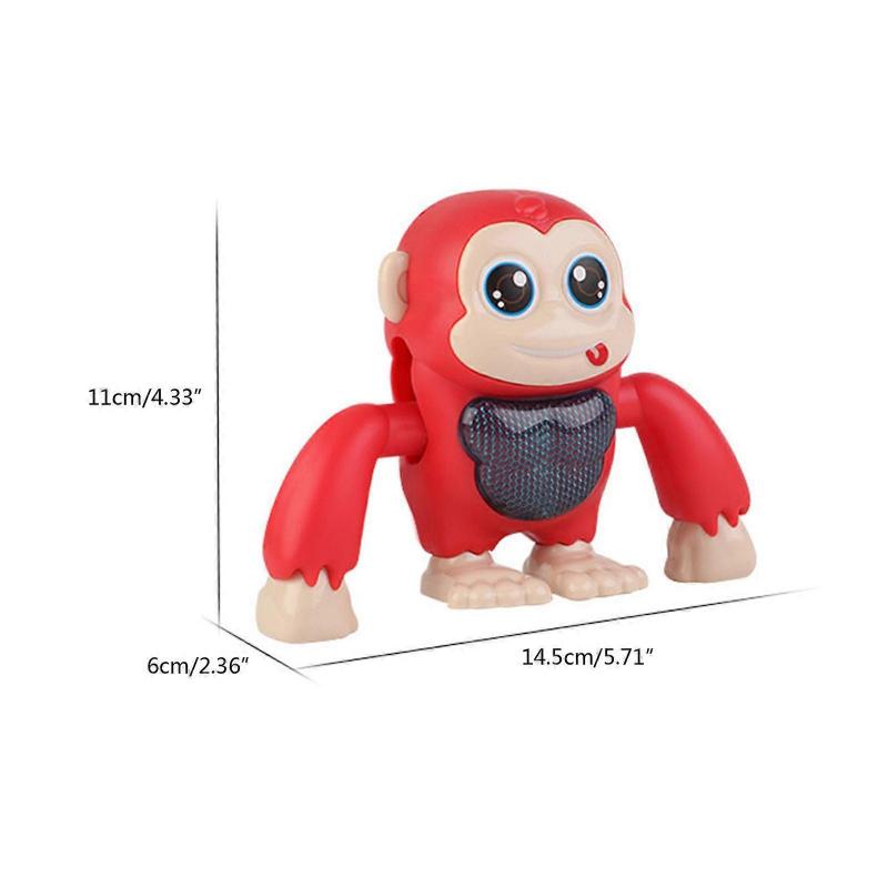 Funny Monkey Toy with 360 Rotatable Arms Musical Electric Monkey Toy Presents