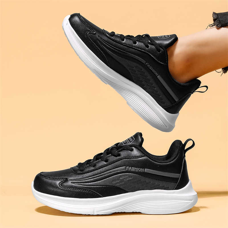 Normal Leather Road Home Shoes Woman Mary Jane Beige Women's Boots Brown Women Sneakers Sports Newest Outings Sneeker Choes