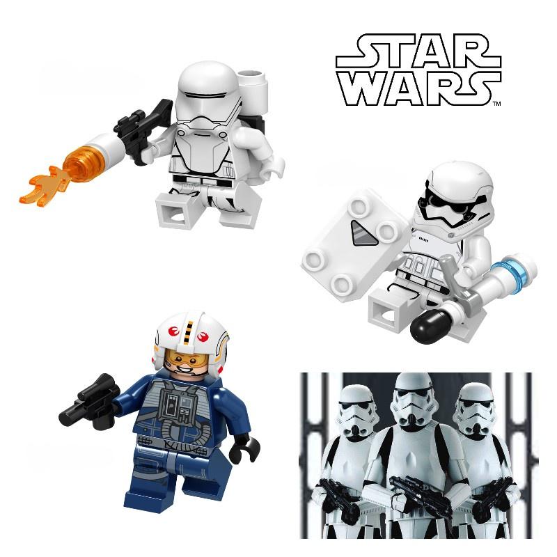 Saco de 10g de Blocos de Construção Miniatura Compatíveis Lego Star Wars C041-048