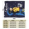 Coralines Animated Movie Blanket  Travel Flannel Throw Blanket For Living Room Warm Soft Custom DIY Quality Bedspread Gift Idea