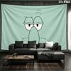 SpongeBob SquarePants Wall Tapestry, Aesthetic Printed Fabric Blanket, Suitable for Bedroom, Living Room, and Home Decor.