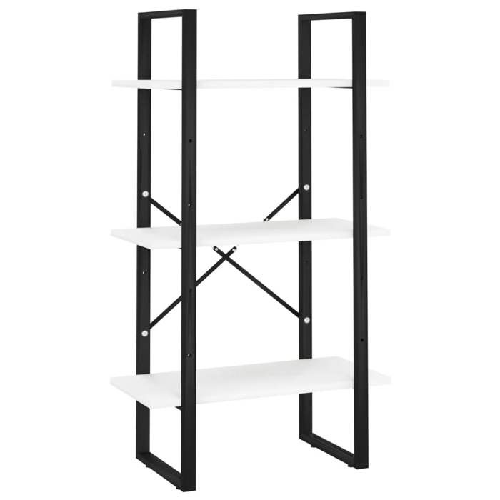 VidaXL Étagère de rangement Blanc 60x30x105 cm Aggloméré