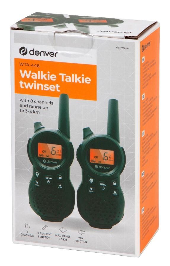 DENVER WTA-446 - Set of Two Walkie-talkies, Denver