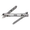 Double Head Nail Clippers Folding Stainless Steel Wide Opening Nail Trimmer for Home