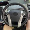 Tranças no Volante Para Toyota Prius 30 XW30 2009-2015 Prius C US 2012-2017 Capa de Couro Costurada à Mão para Volante de Carro