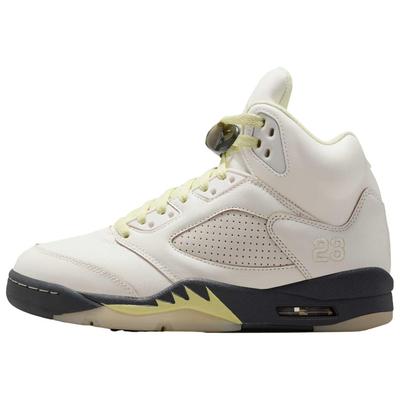 Air Jordan 5 Traspiranti High top Vintage Scarpe da Basket Donna Beige Jordan IM7592-130