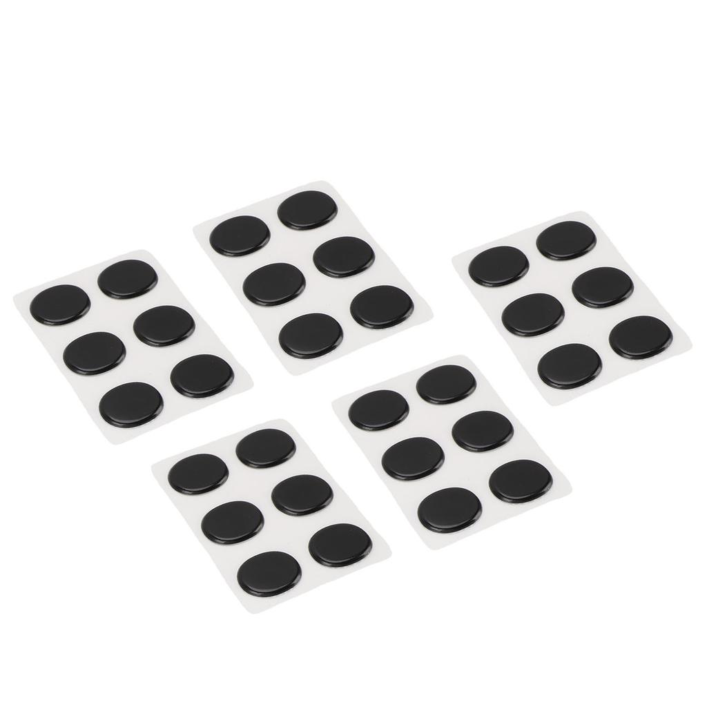 30 Pcs   Gel Pad Self Adhesive Soft Silicone Muffling Gel Pads   Dampeners for   Control