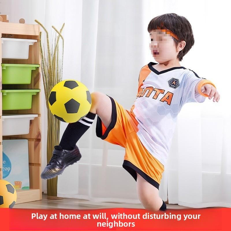 Silent Sports Soccer Ball Pu Material For Kids And Children Indoor Play