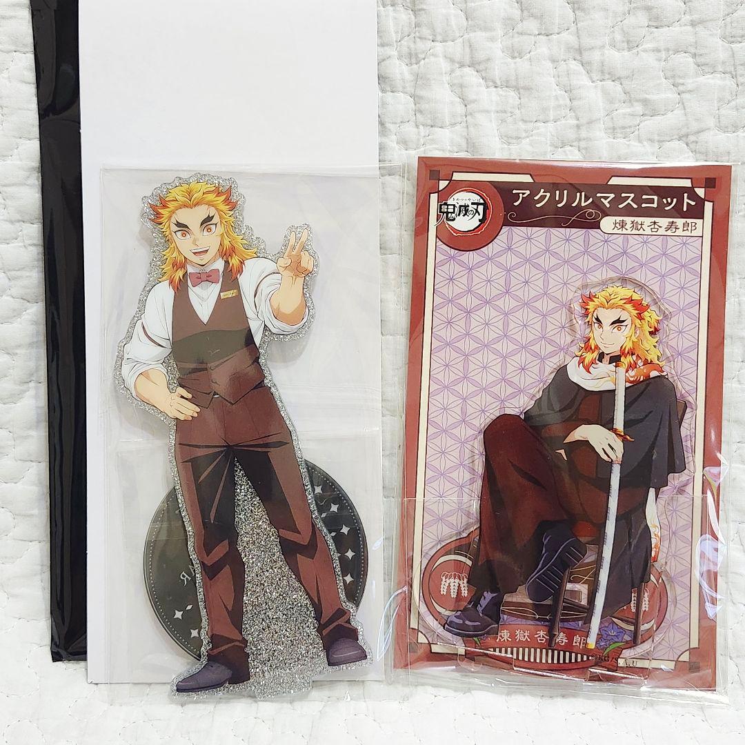 Demon Slayer Kimetsu no Yaiba Rengoku Kyojuro Acrylic Stand AGF Mocktail Bar