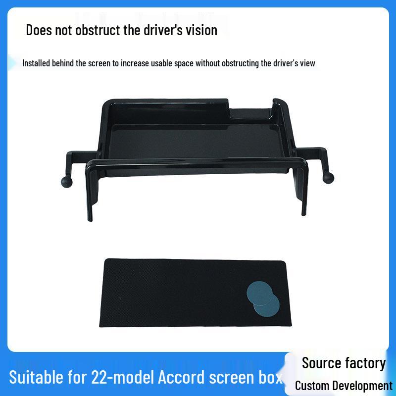 Fits Honda 10th Gen Accord & Inspire: Center Console Dashboard Phone Holder & Rear Storage Box Accord 18-22 (10.25-inch screen)