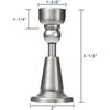Stainless Steel Door Stopper, Heavy Duty Magnetic Door Holder, Wall Mounted Door Stop with Strong Magnet, Door Catch for Home Office