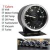 60mm Def Advance A1 Car Gauge with 7 Colors Turbo Boost Water / Oil Temp Oil pressure Vacuum Tacho RPM Voltage Meter