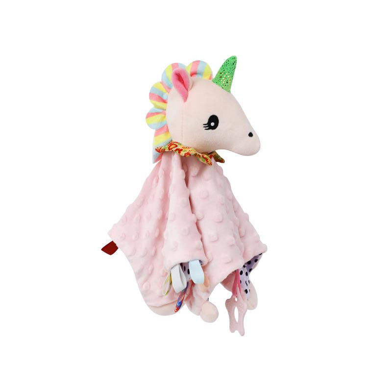 Cute Cartoon Animal Comfort Blanket & Plush Toy Pillow
