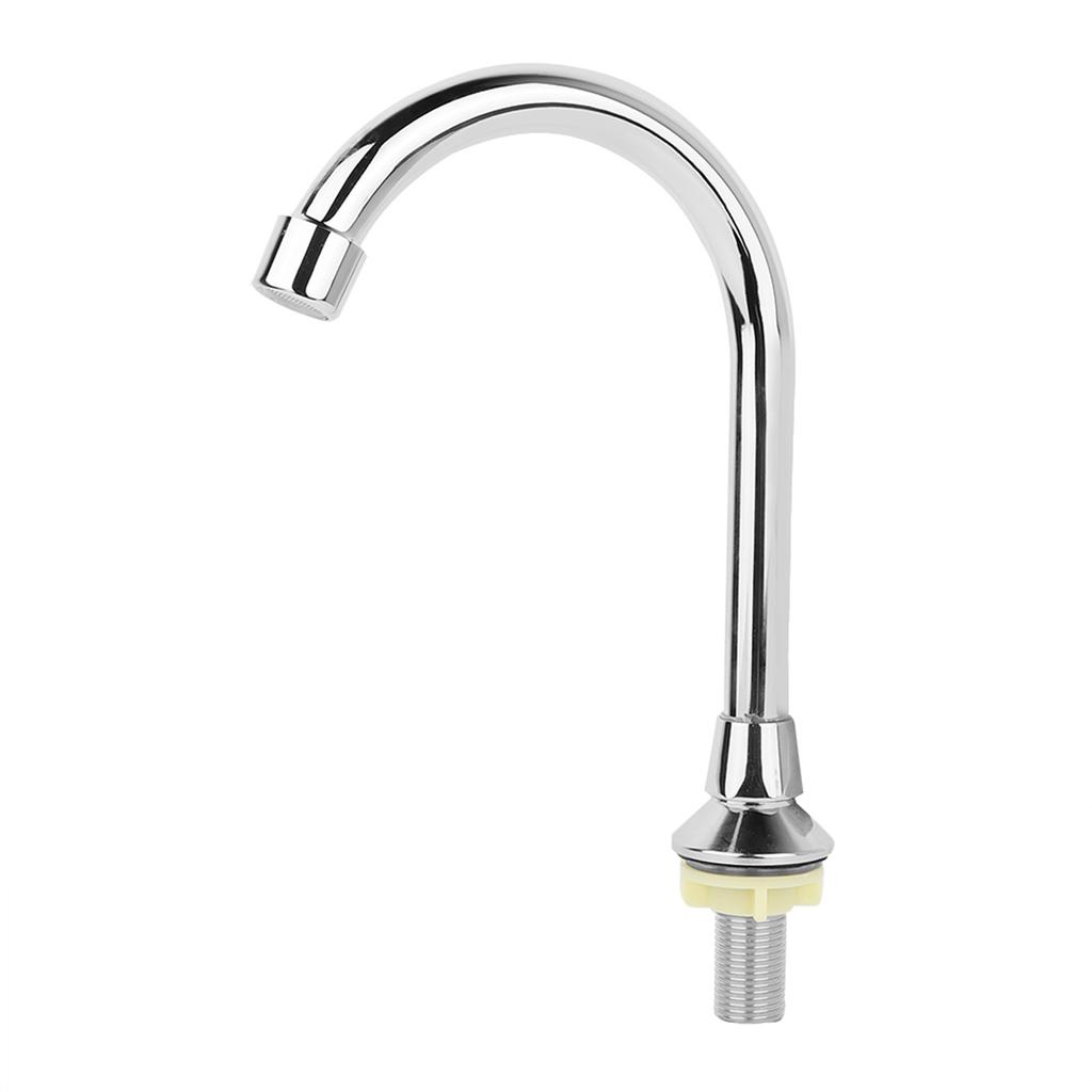 G1/2" Banyo Laboratuvar Havzası Lavabo Ayak Pedalı Musluk Tıbbi Sıcak Soğuk Bakır Pedal Su Musluğu