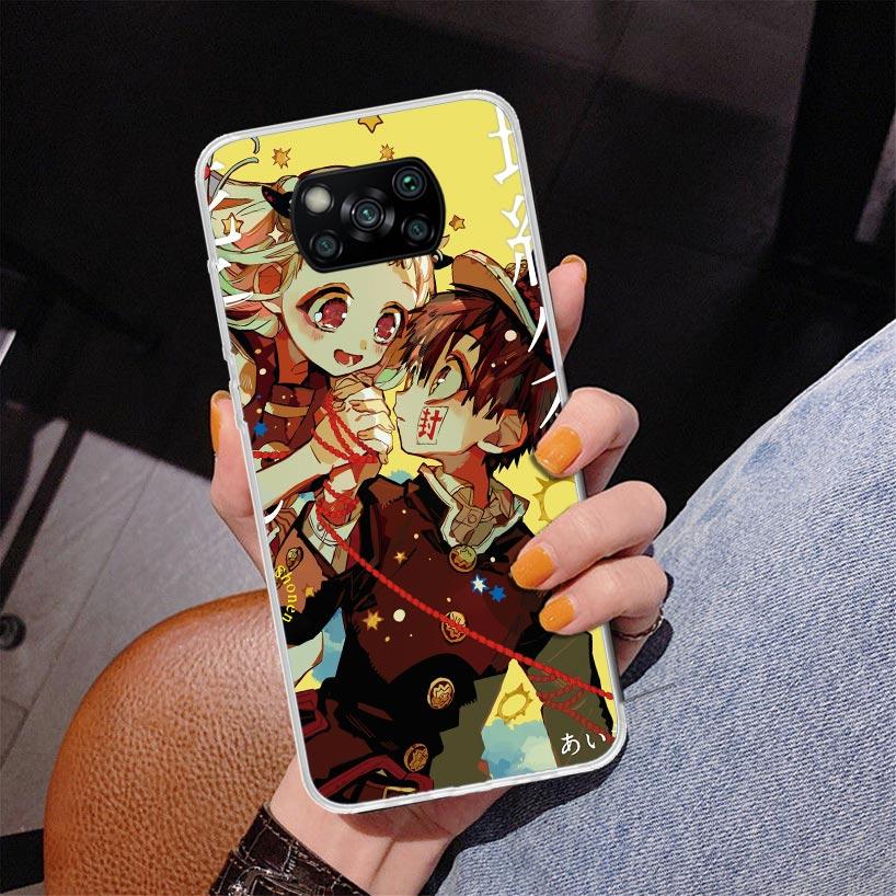 Toilet Bound Hanako Kun Anime Phone Case For Xiaomi Poco X7 X6 X5 Pro F7 Ultra Redmi 15C 15 13C 13 12C 12 10 10A 10C 9 9A 9C 9T
