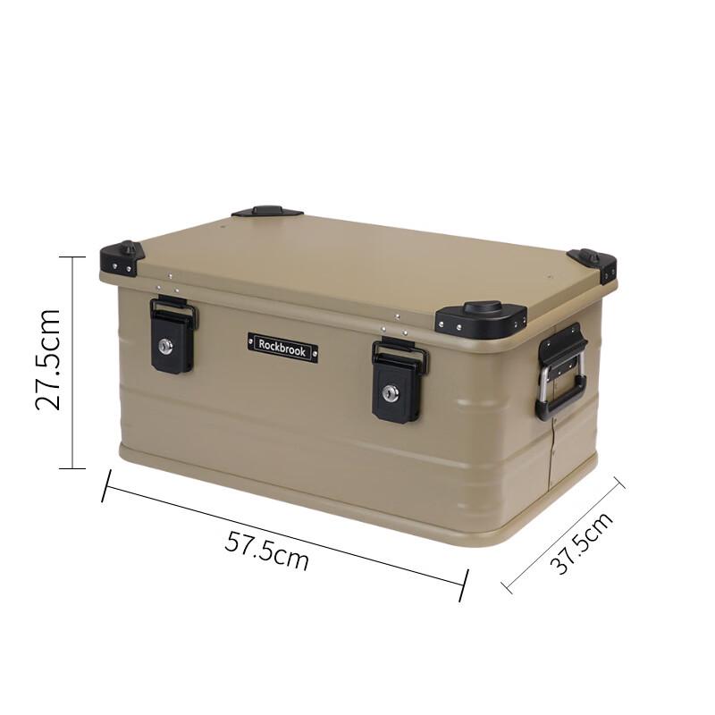 ROCKBROOK Aluminum-Magnesium Alloy Outdoor Storage Box