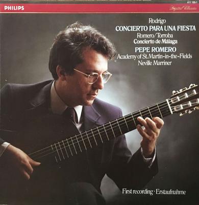 LP-Schallplatte RODRIGO ROMERO TORROBA PEPE ROME Concierto Para Una Fiesta Konzert 4111331 PHILIPS 1984 Niederlande Klassik Gebraucht