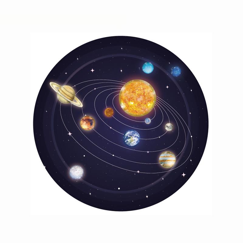 Solar System Outer Space Themed Paper Plate Cups Napkin for Kids Birthday Party Decor Baby Shower Planet Themed Party Supplies