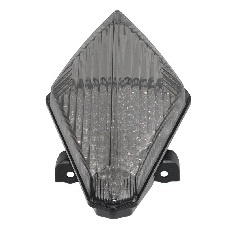 waase For Yamaha T-Max 530 Tmax530 2012 2013 2014 2015 2016 E-Mark Tail Light Brake Turn Signals Integrated LED Stop Light Smoke Lens