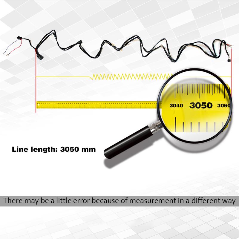 UNI-SHINE Waterproof Wire Harness Sockets Kit Relay Led Light Bar Wires Relay Connector Switch Led Work Light for ATV Truck SUV