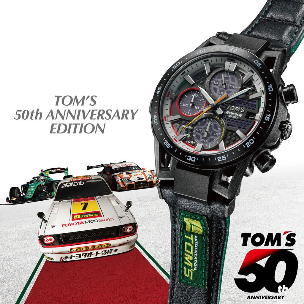 CASIO EDIFICE SOSPENSIONE 50th Anniversary Collaboration Overseas watch, TOM'S EFS-S641TMS-1A