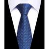 Elegant European & American Men's 8CM Hand-tied Silk Polyester Tie - Casual Business Style