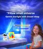 Starlit Sky Projector Night Light: Bedroom Ornament with Hug Star Style & Laser Fantasy Nebula Effect.