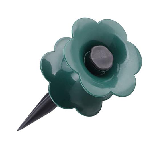 2Pcs Hose Guide Spike Wear-resistant Labor-saving Stable Green Pipe Guide Stake Plant Protection for Garden