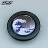 Japanese Style Sea Waves Horn Button For Universal Sports Car Steering Wheel Horn Push Cover PC-HB01