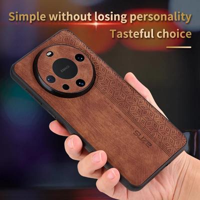Custodia in pelle di lusso per telefono Huawei Mate 60 50 P60 Pro Nova 11 10 9 Ultra antiurto morbida cover posteriore per Mate 60RS P50 Pocket