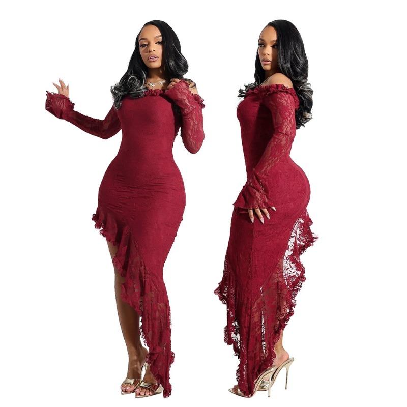 Women's Strapless Dress Are Similar To Irregular Dress