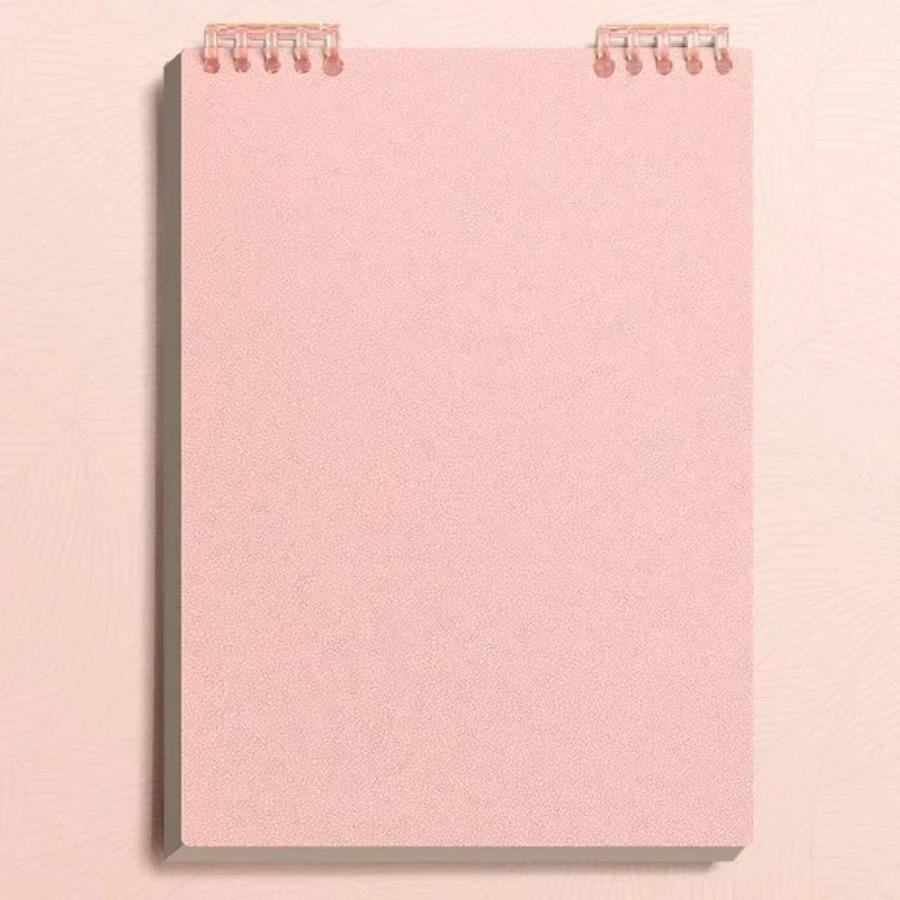 A5 60 Sheets Thick Notebook Spiral Binding Loose-leaf Notebooks with Lines Pages for Students School Office Stationery Supplies