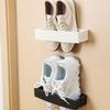 Hanging Shoes Rack Holder Wall Organizer Self-Adhesive Hangers Space Saving Bathroom Kitchen Entryway Boots Sneakers Heels