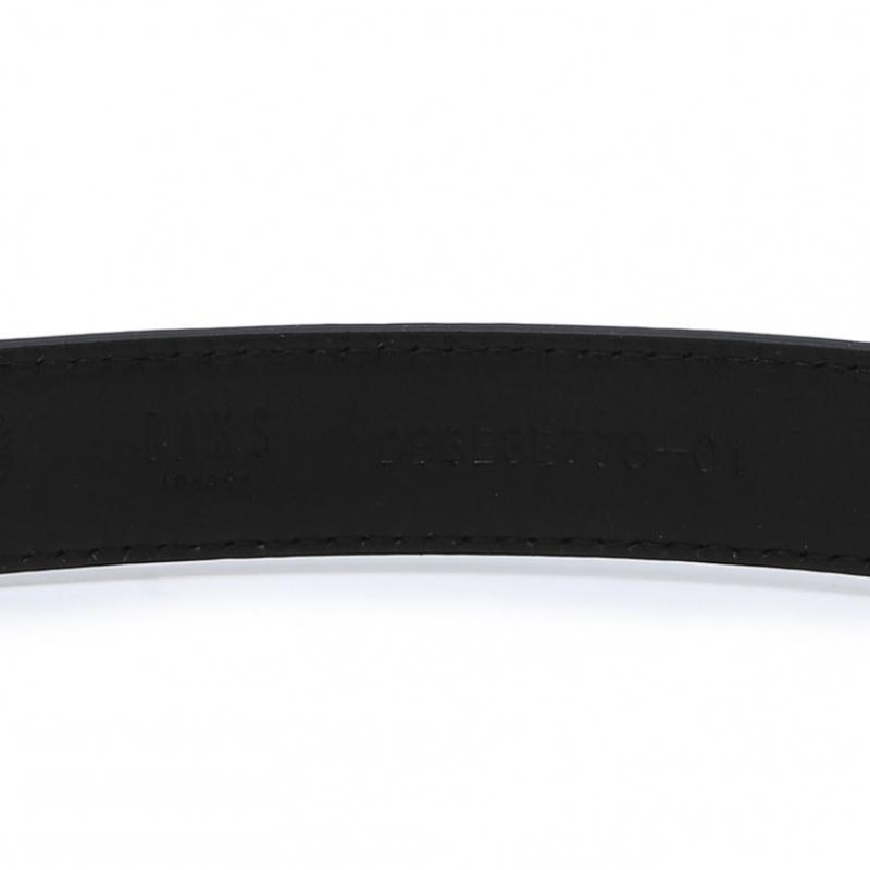 Daks Black 4d Gold Buckle Hook Belt Dbbe4f778bk
