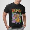 Dragon Ball Z Goku und Vegeta Grafik-T-Shirt Retro Anime Shirt Klassisches Manga Unisex