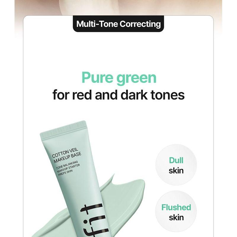 TFIT - Cotton Veil Makeup Base - 2 Types