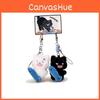 Fish Cat Plush Keychain With Cute Anime Style For Bags And Keys
