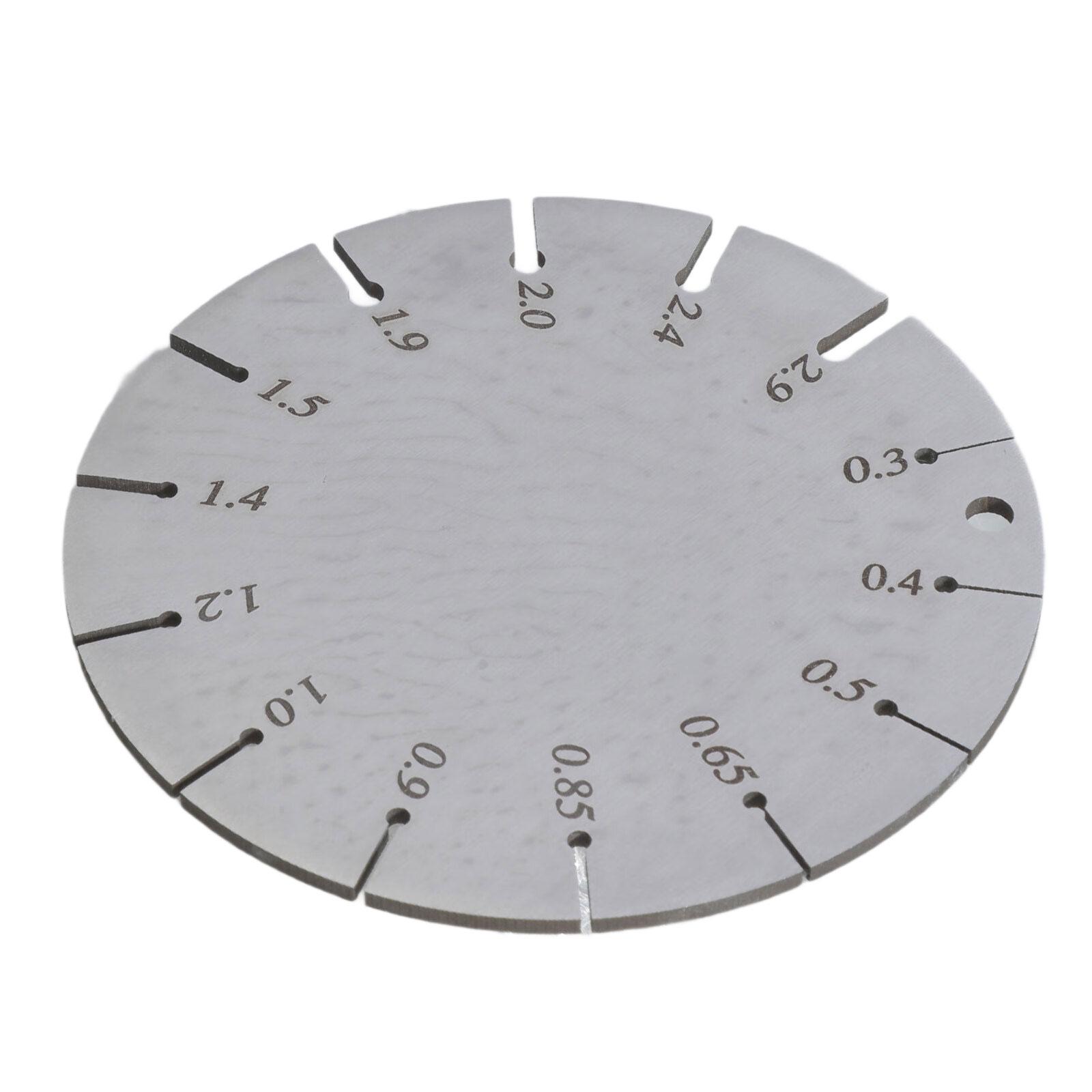 

Advanced Wire Cable Size Measurement Tool Constructed From Strong Metal For Expert Electrical And Musical Applications 1