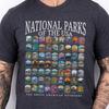National Parks of USA Shirt, 63 Parks List T-shirt, Unisex