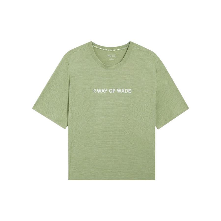 Li Ning Wade Collection T Shirts Men's Crew Neck Moderate Straight Fit ATSS427-5