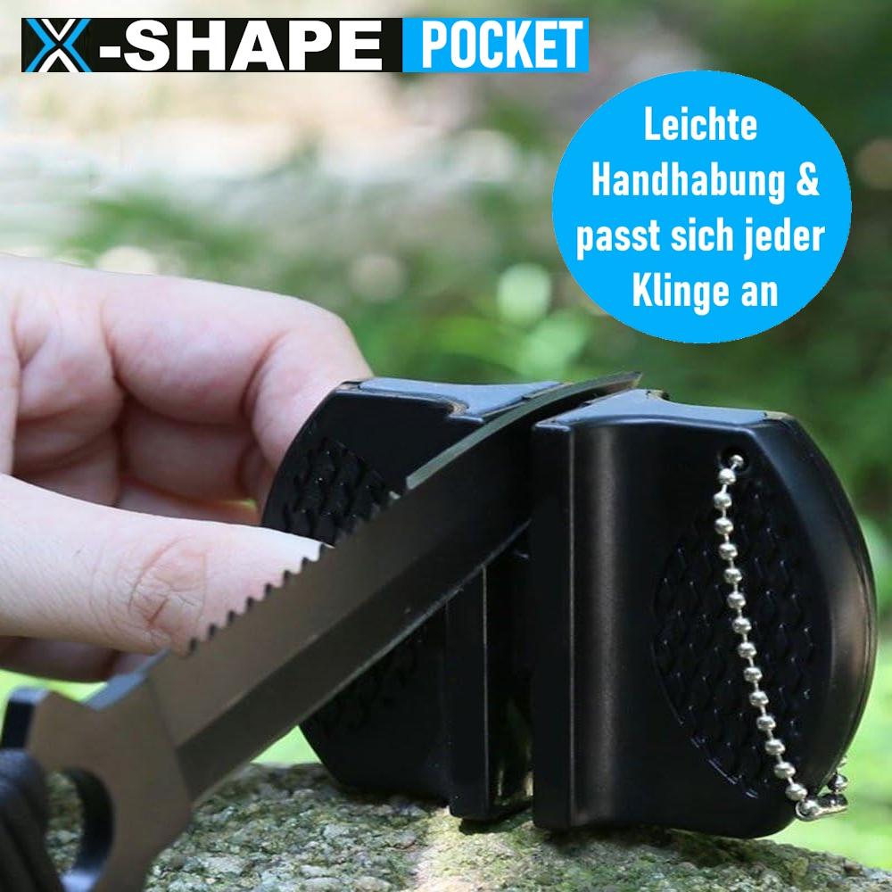 X-SHAPE POCKET Afilador de cuchillos profesional Afilador de cuchillos Afilado de cuchillos Sharper